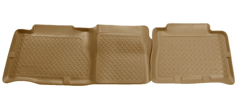 GMC Denali Floor Mats - Rear - Husky Liners - Classic Style - Tan - `02-`06